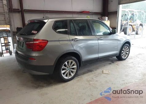 2011 BMW X3 xDrive28I from USA, damaged, VIN 5UXWX5C5XBL710906